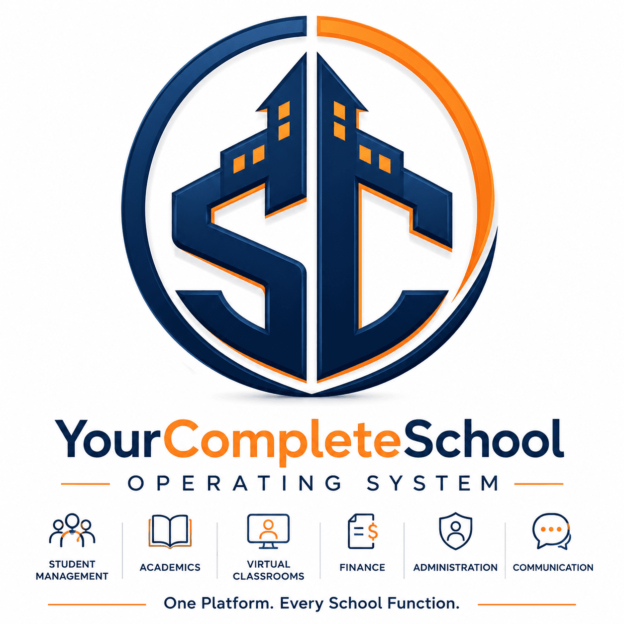 School-Core — your complete school operating system, with student management, academics, virtual classrooms, finance, administration, and communication